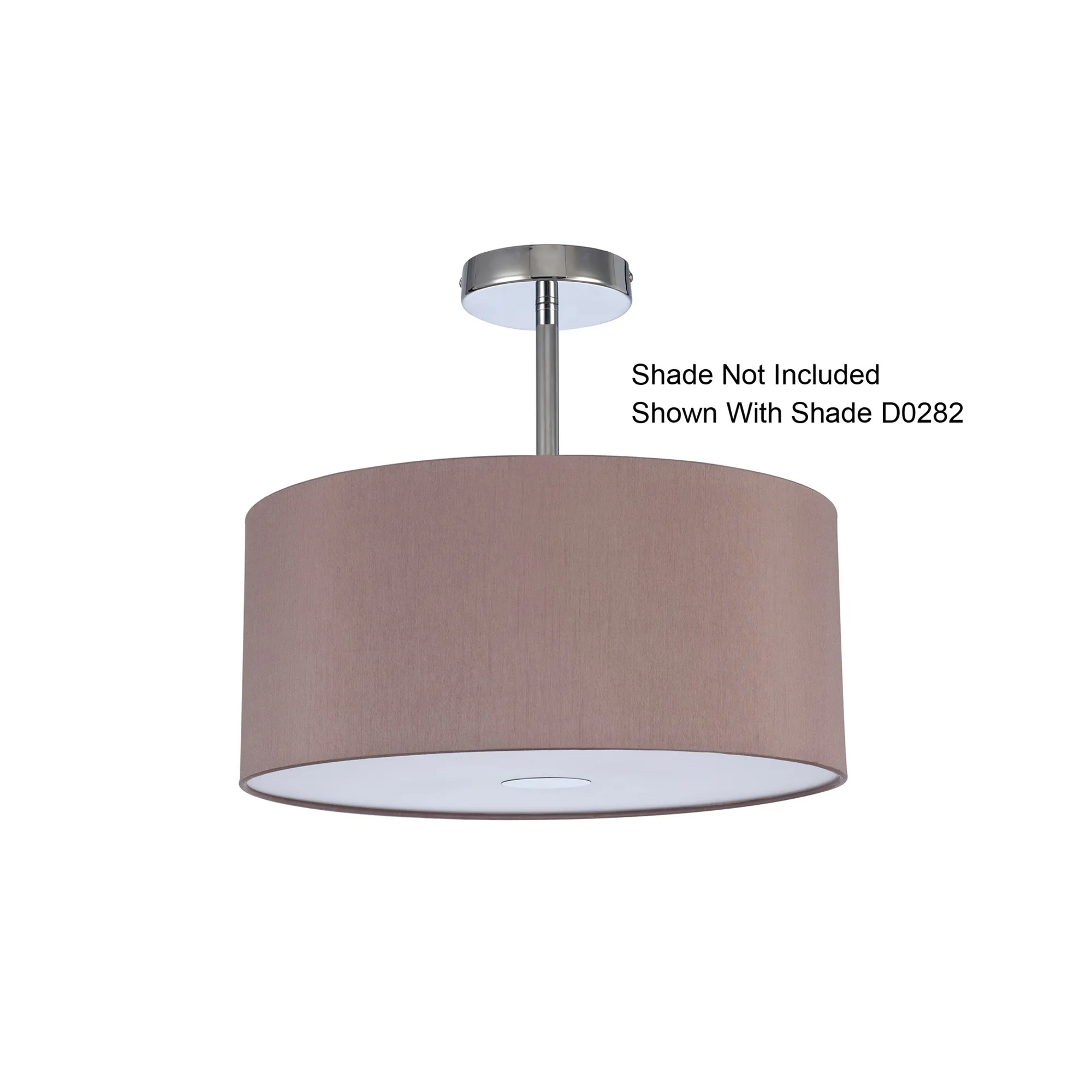 Baymont Semi Flush 3 Light Polished Chrome D0336  Deco Baymont PC